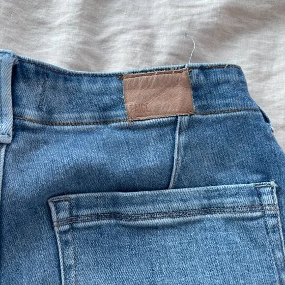 PAIGE Mayslie Straight Leg Ankle Jeans - Picture 7 of 12